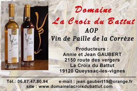 Domaine La Croix du Battut : Vin_paille